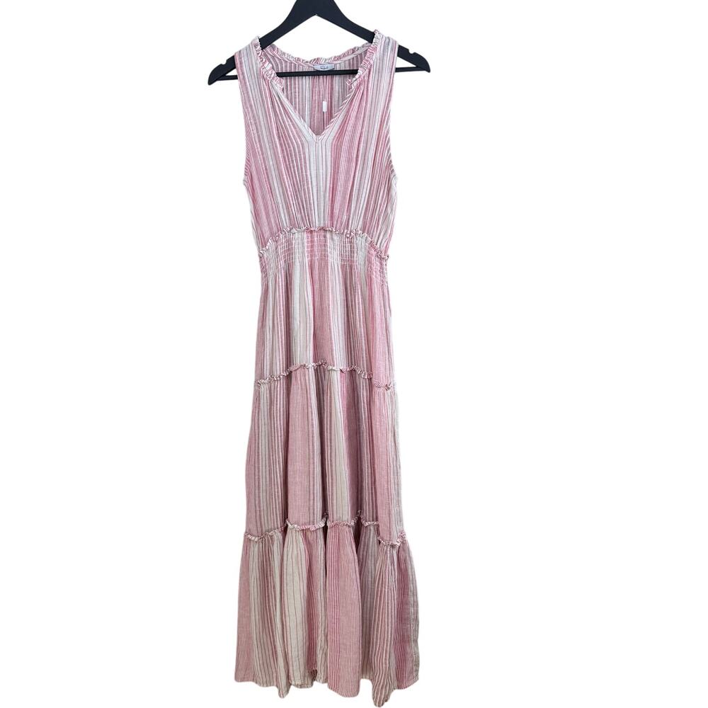 RAILS Loulou Boho Flowy Stripe Maxi Dress MED - Picture 10 of 13